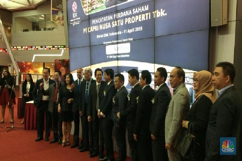 Capri Nusa Properti Raih Pendapatan Rp1,61 Miliar Hingga Juni 2020